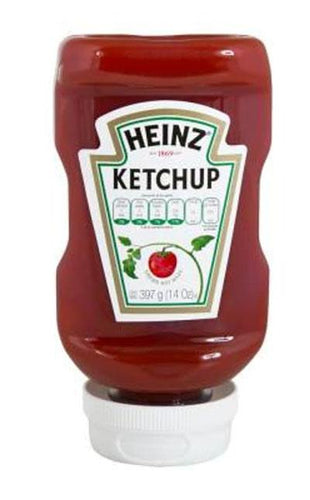 Salsa ketchup / catsup heinz botella  397 gr pza