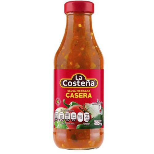 Salsa mex casera la costeña 450 gr pza