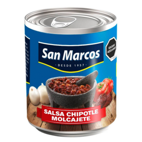 Salsa chipotle san marcos 215gr pza