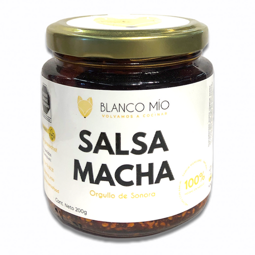 Salsa macha blanco mio 200gr pza