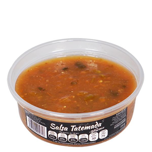 Salsa tatemada dr farms 250gr pza