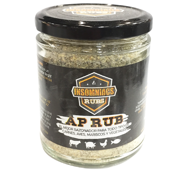Sazonador ap rub insomniacs 200g pza