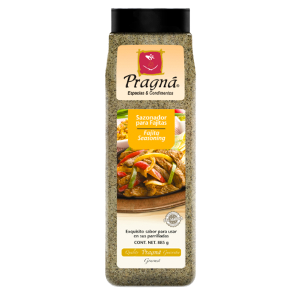 Sazonador fajitas pragna 885gr pza