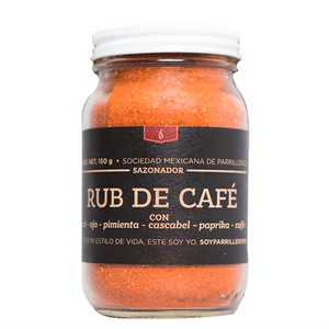 Sazonador rub de cafe smp 180gr pza