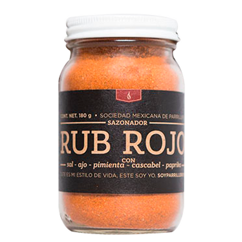 Sazonador rub rojo smp 250gr pza
