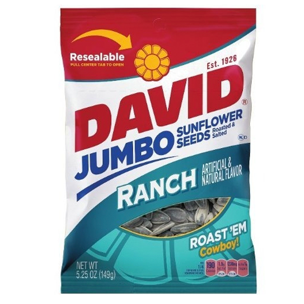 Semilla de girasol ranch david 149g pza