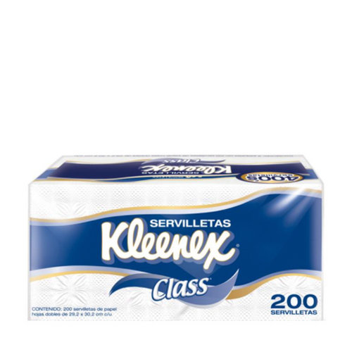 Servilletas kleenex class 200pzas