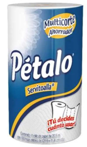 Servitoallas petalo 180 hojas dobles pza