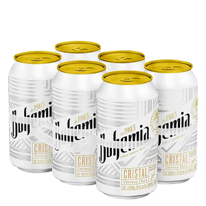 Cerveza Bohemia cristal lata 6pack