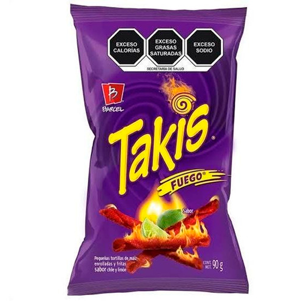 Takis fuego barcel 56 gr