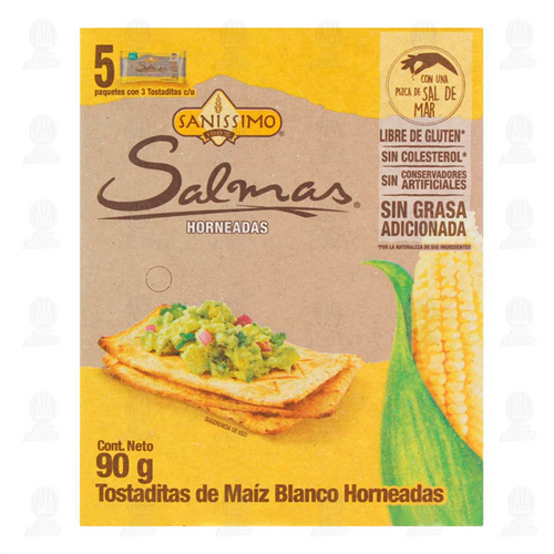 Tostadas horneadas salmas sanissimo 90 gr