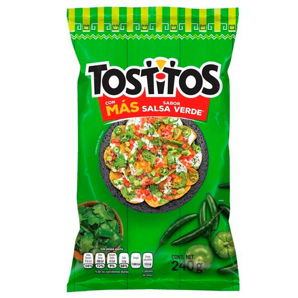 Tostitos salsa verde 240 gr