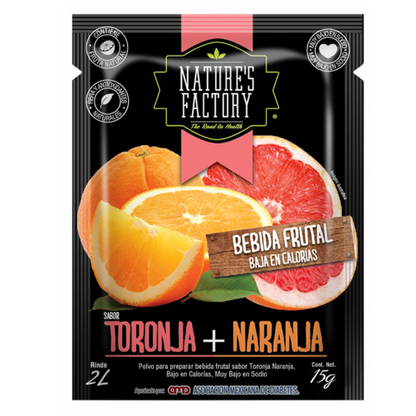 Té frutal en polvo natures factories varios sabores pza