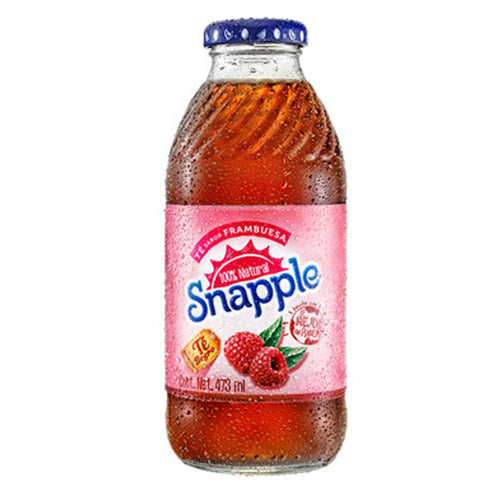 Te helado frambuesa snapple 473ml pza