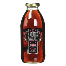 Te rojo petalos de rosa natures factory sin azucar 485ml pza