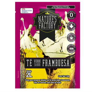 Té en polvo natures factory varios sabores pza