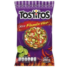 Tostitos flamin hot sabritas 175gr pza