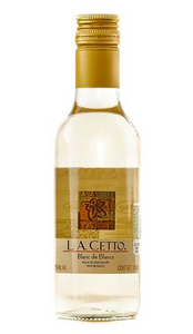 Vino bco blanc de blancs la cetto 187 ml pza