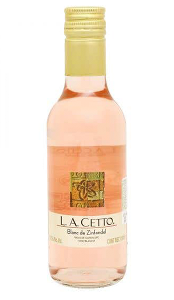 Vino blanco blanc de zinfandel la cetto 187 ml pza
