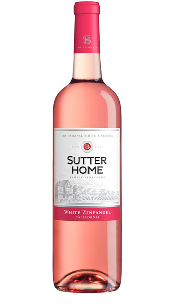 Vino blanco zinfandel sutter home 750 ml pza