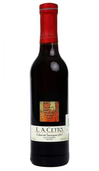 Vino Tinto Cabernet Sauv la Cetto 375 ml pza