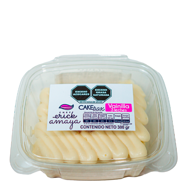 Cake Box Vainilla  Erick Amaya 300gr Pz