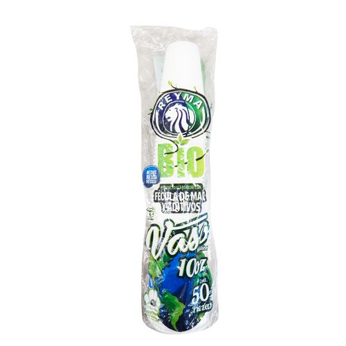 Vaso No.10 líquido frío biodegradable reyma