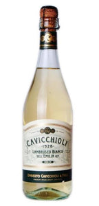 Vino blanco lambrusco caviccioli 750 ml pza