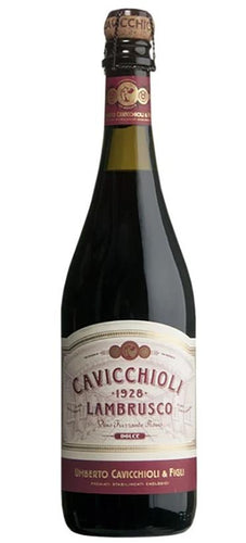 Vino tinto lambrusco cavicchioli 750 ml pza