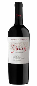 Vino tinto undurraga sibaris carmenere 750 ml pza