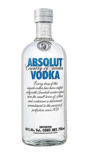 Vodka absolut 750 ml pza