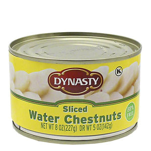 Water chestnuts dynasty 8oz,227gr pza