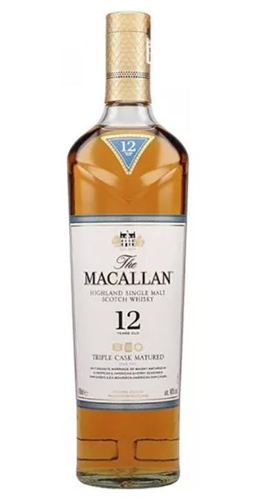Whisky the macallan 12 años 750 ml pza
