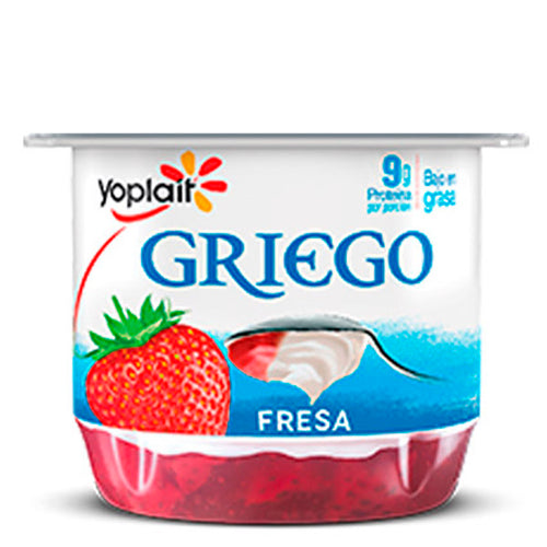 Yoghurt fresa griego 145gr pza