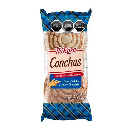 Conchas tía Rosa con 2 pzas