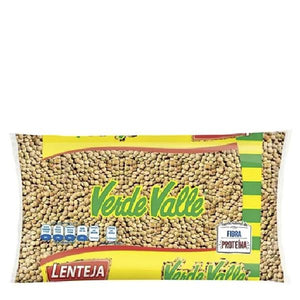 Lenteja verde valle 500 gr pza