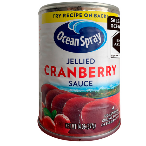 Salsa de arándano gelificado ocean spray 397gr pza