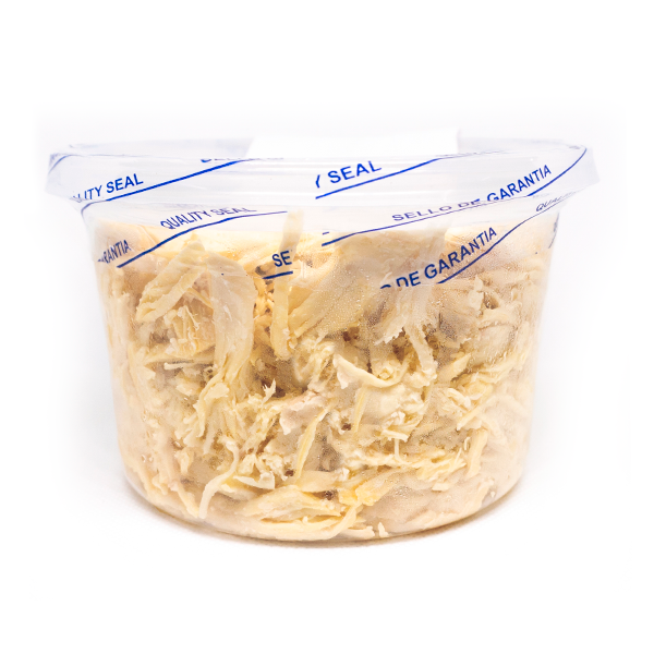 Pollo deshebrado 1/2 LT pza