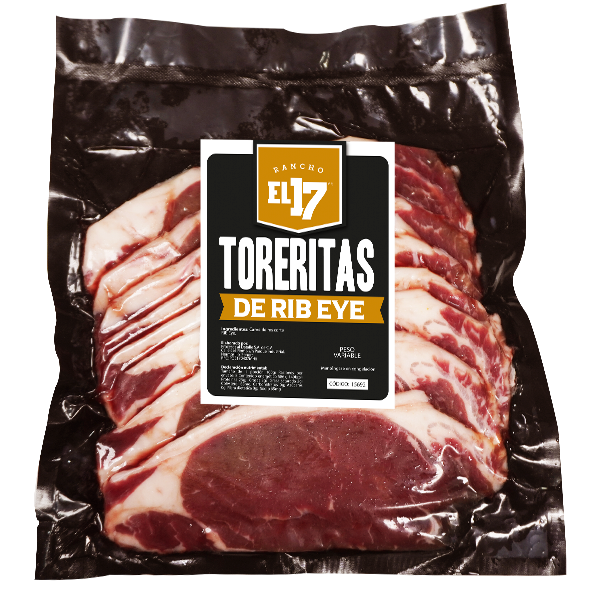 Toreritas de rib eye pza.